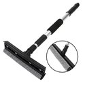 Ver imagem 2 de Rodo Limpa Vidros Mop Extensivel Janela Sacada Duplo Lava Seca Rodinho Telescopico Profissional