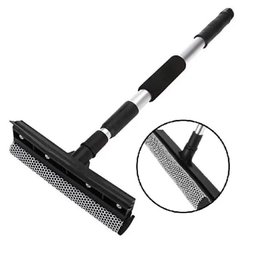 Rodo Limpa Vidros Mop Extensivel Janela Sacada Duplo Lava Seca Rodinho Telescopico Profissional - 2