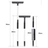 Rodo Limpa Vidros Mop Extensivel Janela Sacada Duplo Lava Seca Rodinho Telescopico Profissional - 8