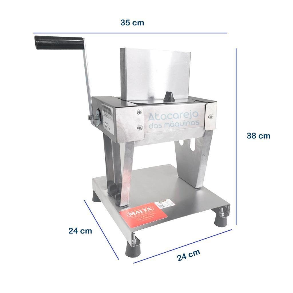 Amaciador de Carnes e Bifes Máquina em Inox Manual Malta - 2