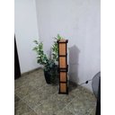 Ver imagem 2 de Abajur de Chão Piso Luminária Rústico Japonês Oriental de 1 Metro de Altura Sala Quarto Madeira