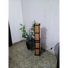 Abajur de Chão Piso Luminária Rústico Japonês Oriental de 1 Metro de Altura Sala Quarto Madeira - 2