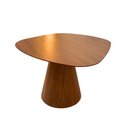 Ver imagem 1 de Mesa de Jantar Cone Organica Alpha 100x98cm Madeira Freijó