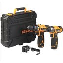 Ver imagem 1 de Parafusadeira Furadeira 12v Furadeira C/ Impacto Kit Maleta