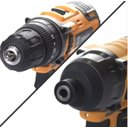 Ver imagem 2 de Parafusadeira Furadeira 12v Furadeira C/ Impacto Kit Maleta