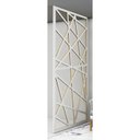 Ver imagem 2 de Painel Vazado Divisória Mdf Roma Branco Decore Painéis e Divisórias 0,60x2,20m
