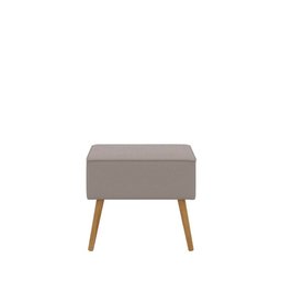 Poltrona Decorativa Luxor C/ Puff em Veludo Just Time - 4