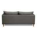 Ver imagem 6 de Sofá Pequeno Namoradeira 2 Lugares 1,44m Living Kassia Linho Cinza Lansofbr