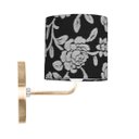 Ver imagem 3 de Arandela New Cobre De Cupula Cilíndrica Floral Prata