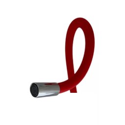 Torneira Luxo Bancada Flexível 01968 1/4 de Volta Concept Metais 01968 Red - 4