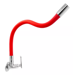 Torneira Luxo Bancada Flexível 01968 1/4 de Volta Concept Metais 01968 Red - 3