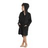 Roupão Infantil com Capuz - Ref 3032 Preto - 10 - 3
