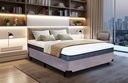 Ver imagem 1 de Cama Box Casal Serenelife - Suede Cinza Escuro