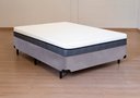 Ver imagem 2 de Cama Box Casal Serenelife - Suede Cinza Escuro