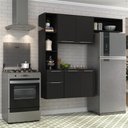 Ver imagem 5 de Cozinha Compacta Multimóveis Sofia Fg2004 Com Armário E Balcão Preta