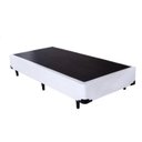 Ver imagem 2 de Cama Box Solteiro Colchão Mola Bonnel Belos Sonhos + Box Sintético 64x88x188:branco