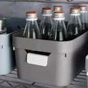 Ver imagem 2 de Kit 40 Placas Identificadoras 5,5x2,5cm para Caixa Organizadora Etiqueta Encaixe Branca ou