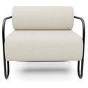Ver imagem 4 de Kit 02 Poltronas Decorativa Pés Industrial Moscou K01 Linho Champagne - Lyam Decor