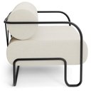 Ver imagem 5 de Kit 02 Poltronas Decorativa Pés Industrial Moscou K01 Linho Champagne - Lyam Decor