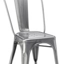 Ver imagem 2 de Cadeira Iron Tolix - Industrial - Aço Galvanizado - Vintage - Metal Natural