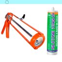 Ver imagem 1 de Silicone Dagua Acrilico Cartucho 450g Cinza C/Aplicador