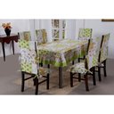 Ver imagem 4 de Kit Toalha de Mesa Retangular Melissa com Capas de Cadeira 07 Peças