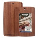 Ver imagem 3 de Kit Tábuas para Churrasco em Madeira Jatobá com Brancal e Acabamento em Óleo Tramontina