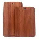 Ver imagem 1 de Kit Tábuas para Churrasco em Madeira Jatobá com Brancal e Acabamento em Óleo Tramontina