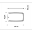 Ver imagem 4 de Kit Tábuas para Churrasco em Madeira Jatobá com Brancal e Acabamento em Óleo Tramontina