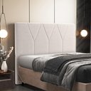 Ver imagem 1 de Cabeceira Cama Box Quenn 160 cm Aurora W01 Bouclê Creme - Lyam Decor