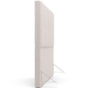 Ver imagem 6 de Cabeceira Cama Box Quenn 160 cm Aurora W01 Bouclê Creme - Lyam Decor