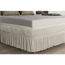 Saia para Cama Box Solteiro Malha Adomes > Palha > Unica - 1