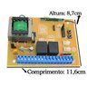Placa Central de Comando Motor Portão Rossi Mx30 Kx30fs + 2 Controles 3 Canais com Clip de Fixação P - 2