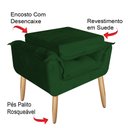 Ver imagem 7 de Poltrona Opala Apolo para Amamentação Decorativa Tecido Suede Para, Quarto,sala de Estar, Recepção P
