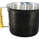 Ver imagem 1 de Canecão de Alumínio Fundido Craqueado Cabo Madeira 3