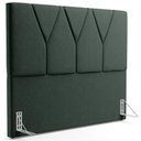Ver imagem 1 de Cabeceira Cama Box Solteiro 100cm Aura Linho W01 Verde - Mpozenato