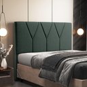 Ver imagem 7 de Cabeceira Cama Box Solteiro 100cm Aura Linho W01 Verde - Mpozenato