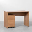 Ver imagem 3 de Conjunto Office - Bancada Contemporânea Slim Freijó - 1,10m + Gaveteiro Contemporâneo Slim 3 Gavetas