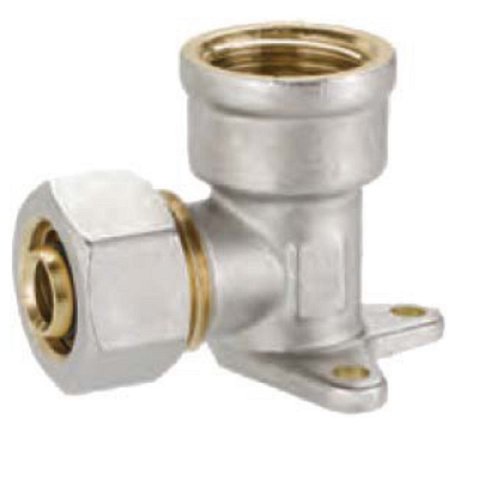 Cotovelo Femea com Flange Agua Eco 20x1/2" Kit com 04 Unidades