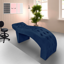 Ver imagem 2 de Maca Cama Suede para Salão de Estética Cílios Maquiagem:azul Marinho