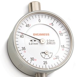 Relógio Comparador - Cap. 0-25 Mm - Graduação de 0,01mm - Diâmetro do Mostrador Ø56mm - Tampa Trasei - 3 Relógio Comparador - Cap. 0-25 Mm - Graduação de 0,01mm - Diâmetro do Mostrador Ø56mm - Tampa Trasei - 3