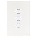 Ver imagem 1 de Interruptor Touch Wi-Fi Smart Tramontina Branco com 3 Canais