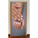 Ver imagem 3 de Adesivo Para Porta Manicure Mãos Com Unhas Feitas- 73X210Cm
