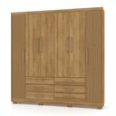 Ver imagem 1 de Guarda Roupa 6 Portas Canadá 10087 Nature Brisa Vila Rica