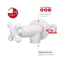 Ver imagem 3 de Kit Máquina de Lavar Trançada 1/2'' e 3/4'' Tam 1,2 Metros Cor Branco Durín