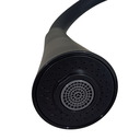 Ver imagem 7 de Torneira Quadrada Tubo Silicone Jato Duplo Preta de Parede