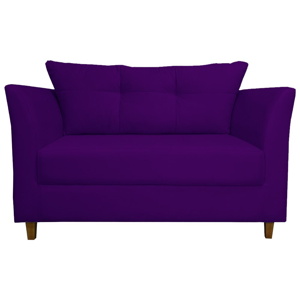 Namoradeira Isis Veludo Roxo - Montanaris Decor - 1