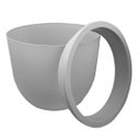 Ver imagem 3 de Vaso para Plantas Redondo Concept Cimento N1 Vcrc1- Japi