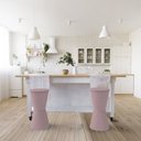 Ver imagem 3 de Conjunto com 2 Banquetas Dub Rosa/Calla Rose