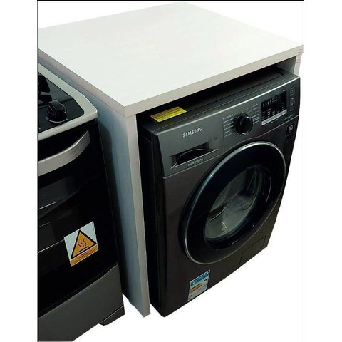 Bancada Balcão para Embutir Lava e Seca